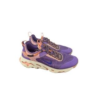 Nike React Live ID By You Purple Coral Orange Men's SZ  10.5 Sneakers dc6729-999